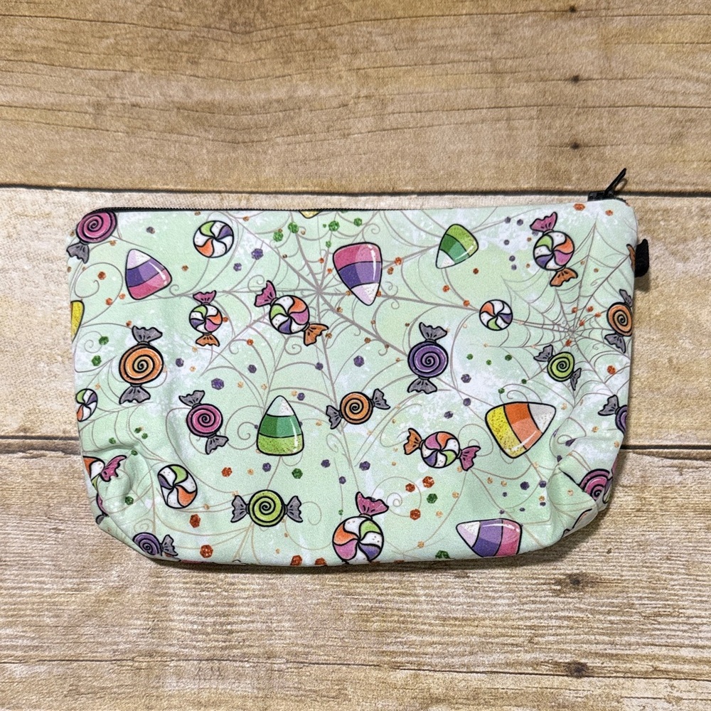 Colorful Candy Print Pouch